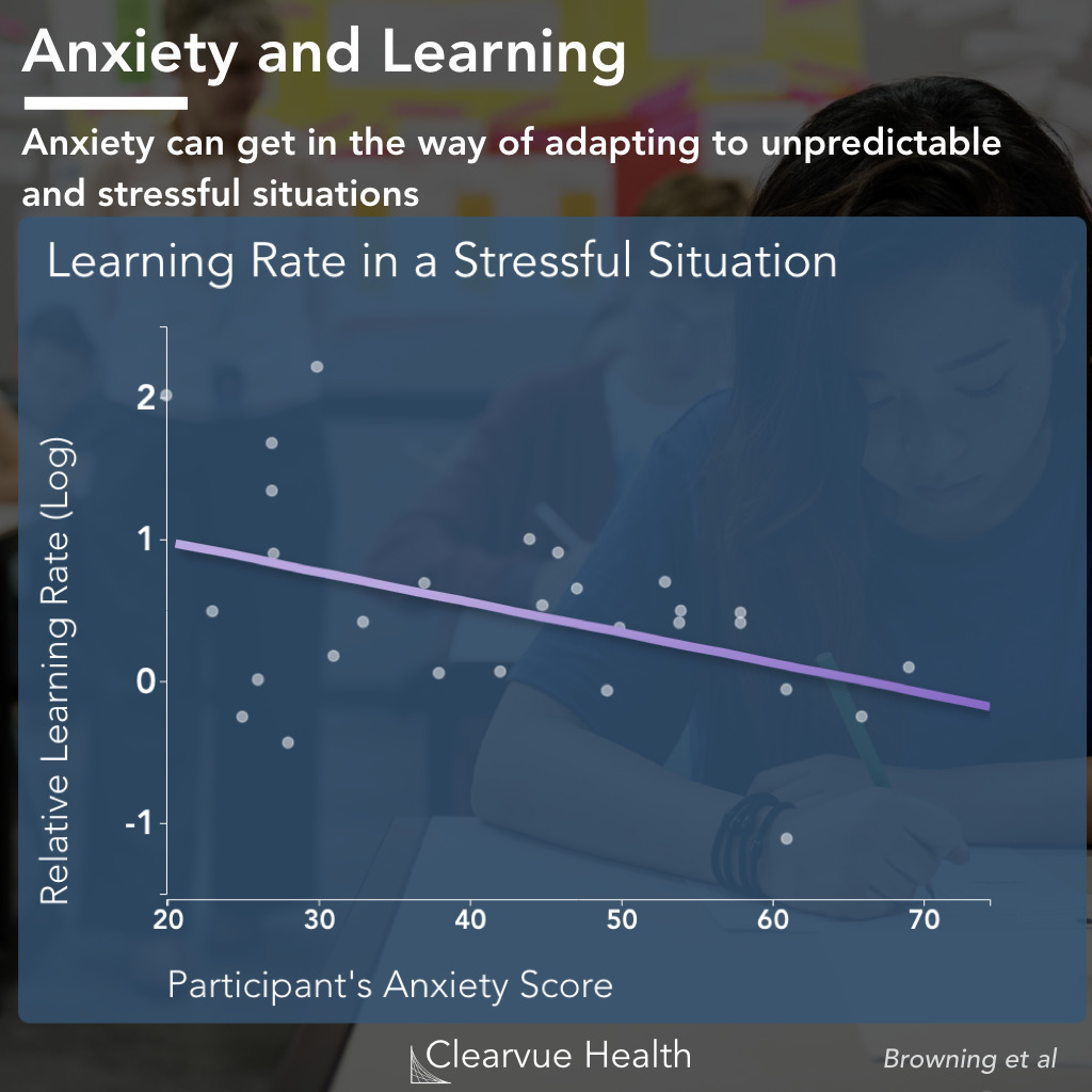 Learning Rate and Volatility with Anxiety