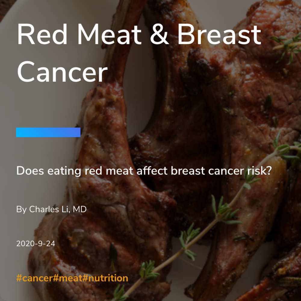 Red Meat & Breast Cancer